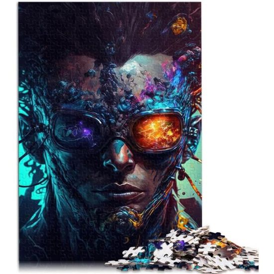 Aihonmin Puzzle éléphant dans l'eau de 1 000 pièces pour adultes - Puzzle coloré pour adultes