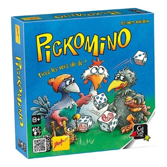 Jeu de Plateau de Réflexion - Gigamic - Pickomino - A partir de 8 ans - 2 joueurs ou plus - Durée du jeu 20 min