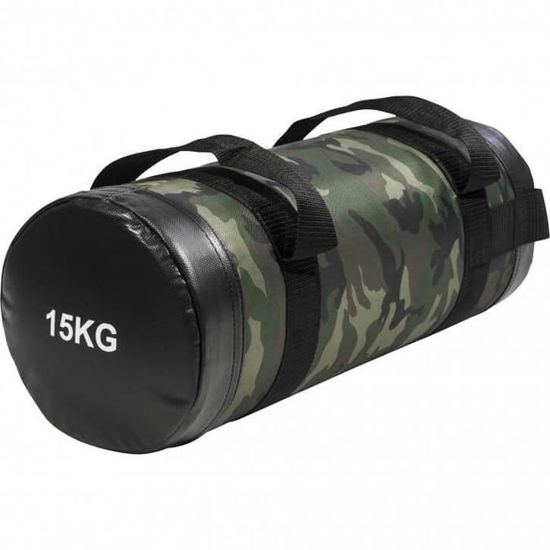 Corde D'Entraînement Battle Rope Gorilla Sports 15m - 38mm Ou 50mm, Nylon Noir