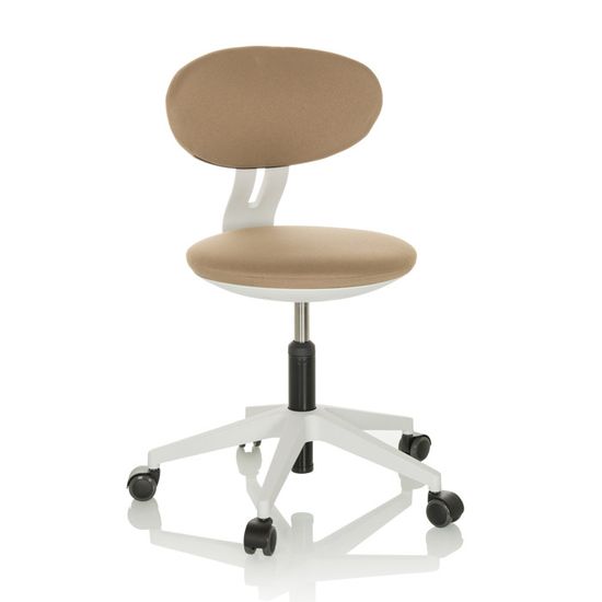 Chaise pivotante pour des enfants - hjh OFFICE - MINIMOVO - Beige
