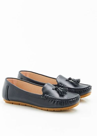 DAMART Mocassins fantaisie Noir chassures plat 563040246 femmes