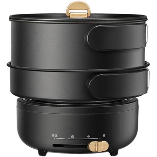 Set 5pcs En Acier Inoxydable : Casserole 16x7,5 Poêles 18x8,5 Et 20x9,5