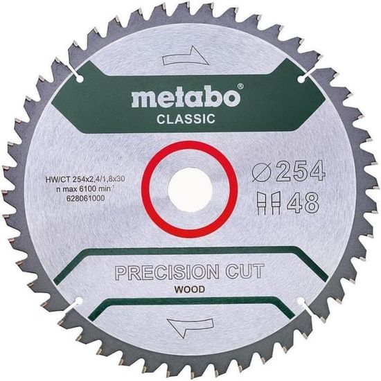 Lot De 2 Lames Scie Circulaire 254mm 80 Dents - Disque Tronçonner Bois Stratifié Avec Bagues 30/25/20/16mm