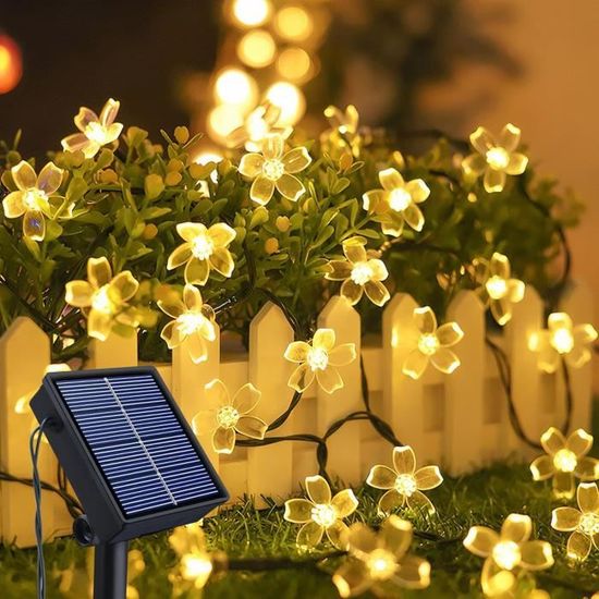 GUIRLANDE LUMINEUSE DÉCORATIVE À 10 LED EN FORME DE CŒUR DORÉ - Yatout Home