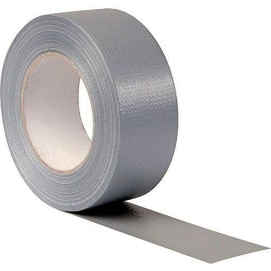Rouleau De Ruban Renforcé Fort Tissage Croisé 25mm X 50m - Adhésif De Fixation Extra Solide - Globe