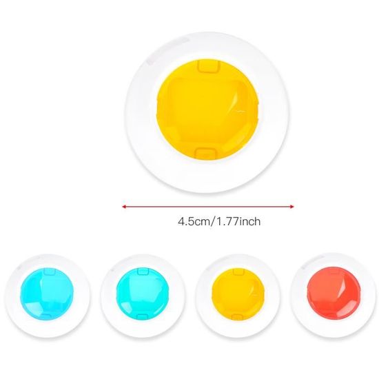 Lot De 6 Filtres Couleur Pour Fujifilm Instax Mini 12 - Effets Photos Créatifs, Bleu, Rouge, Vert, Orange