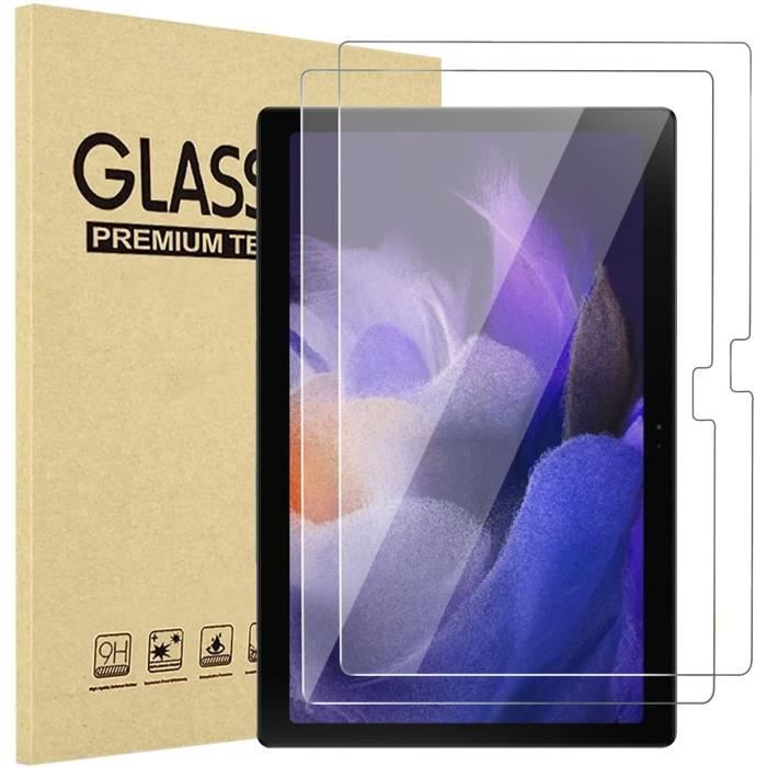 [2 Pack] Verre Trempé pour Samsung Galaxy Tab A8 10.5 Pouces 2021 Film de Protection d'écran Samsung Galaxy Tab A8 10.5 Pouces 2021