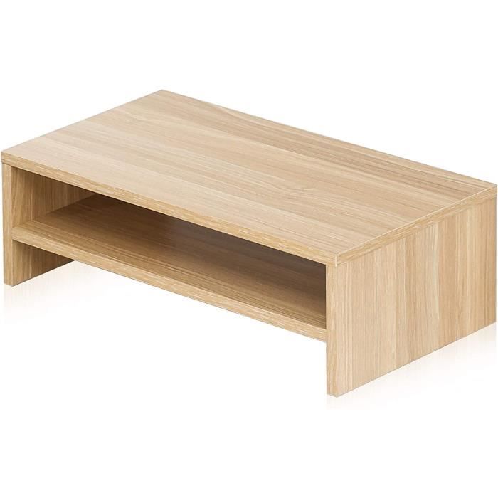 Réhausseur d'écran en Bois avec Tiroir de Rangement,Longueur et Angle ...