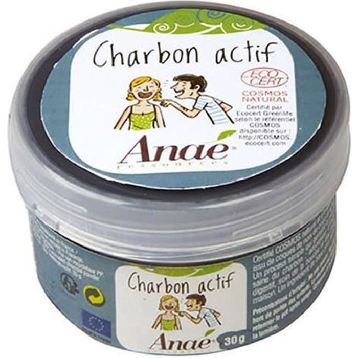 Charbon actif 100% végétal - ANAE