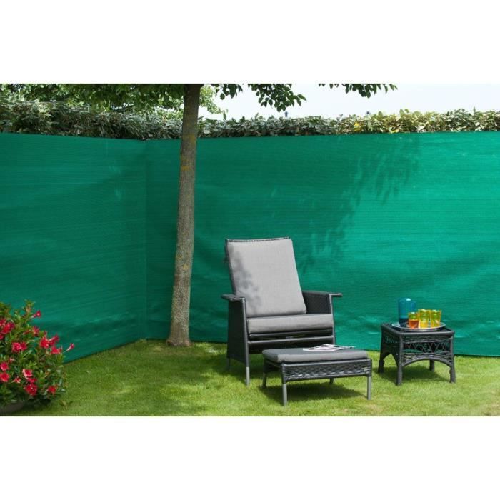 Nature Brise-vue PE 1,5x10 m Vert classique💎8768