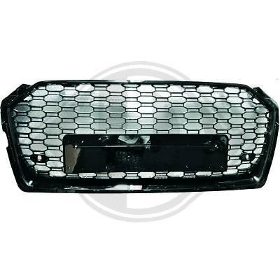 1046240 , Grille de calandre noir RS5 optik pour AUDI A5 de 2016 a 2018.