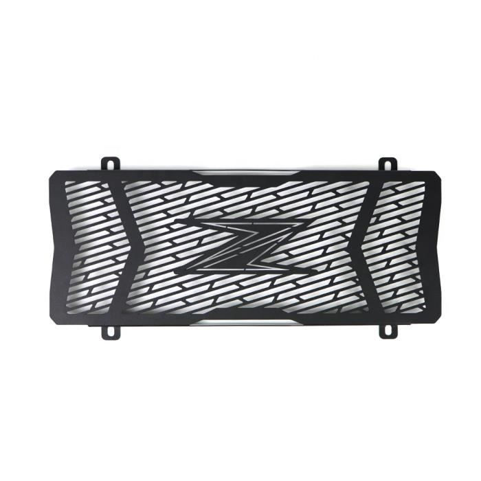 Mota Grille de Radiateur Acier Inoxydable Couleur Noir Protection Pare Pierre Kawasaki Z650 2017 2018 2019 Accessoire Equipement