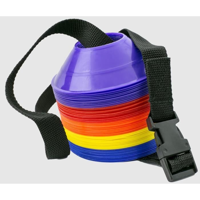 Lot de 50 mini-balises de délimitation Lynx Sport - multicolore - TU