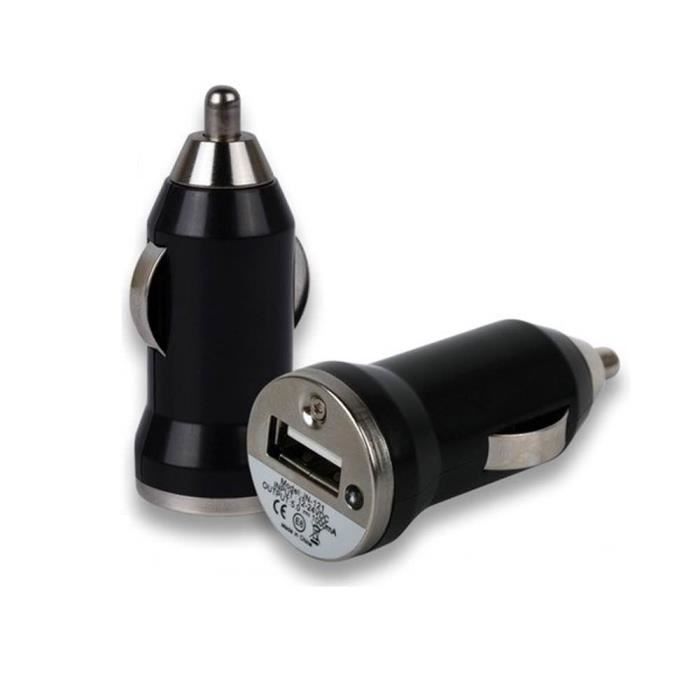 Mini Chargeur Voiture USB TOUTES MARQUES