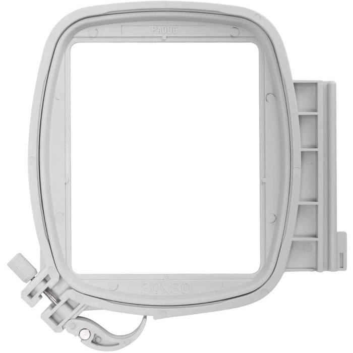 PA006 Cerceaux Carr eacutes de Machine agrave Broder en Plastique, Fournitures D'artisanat de Couture 80X80mm Adapt eacute aux M