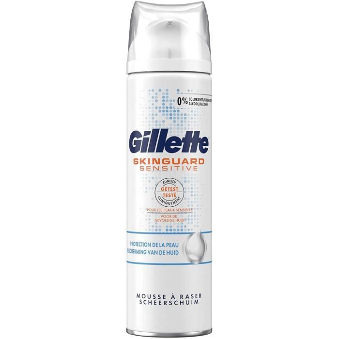 Soins pré-épilation et pré-rasage Gillette Skinguard Sensitive Mousse à Raser pour Homme 250 ml 513538