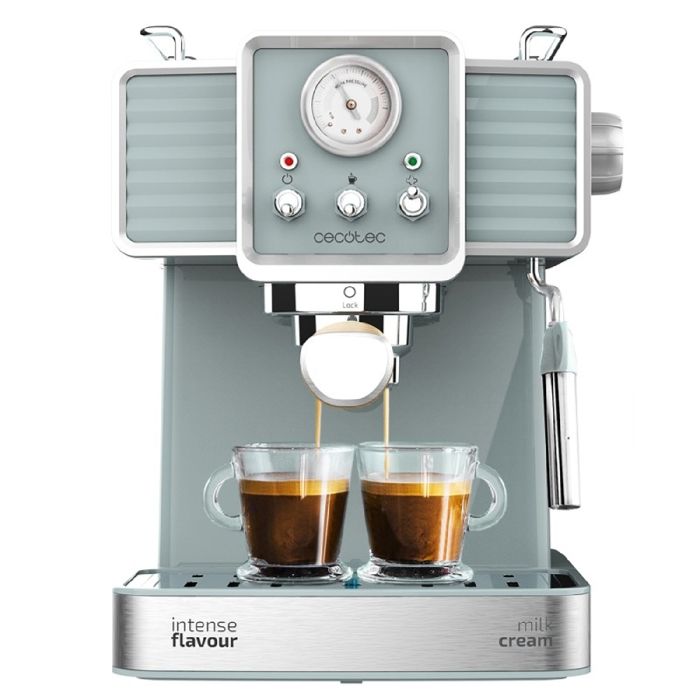 Cecotec Machine à Café Express Power Expresso 20 Tradizzionale pour expressos et capuccinos