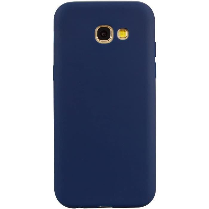 Coque Samsung Galaxy A3 2017+ {Protecteur d'écran en verre trempé} Couverture téléphone portable en gel silicone souple rAT