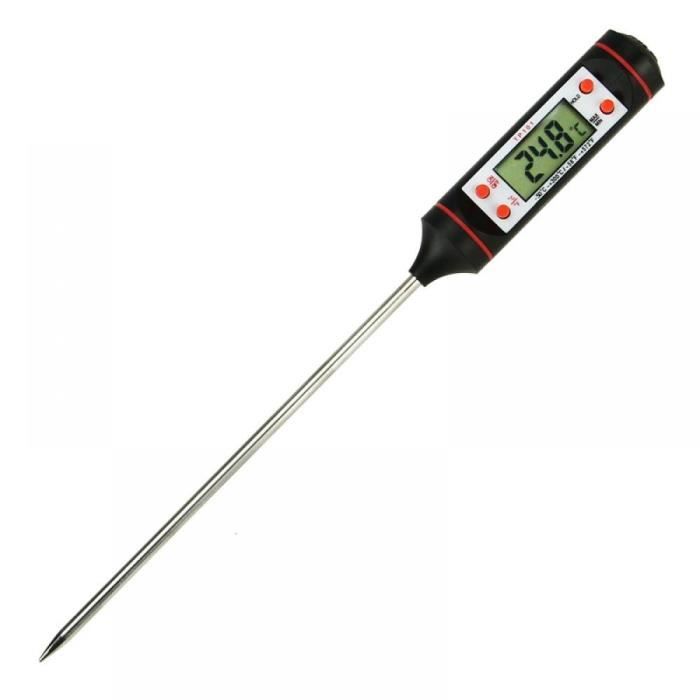 ENERGY01 - Thermomètre de cuisson - liquides à sonde LCD