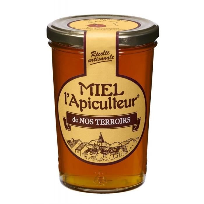 Miel l’Apiculteur de Nos Terroirs 500g (lot de 3)