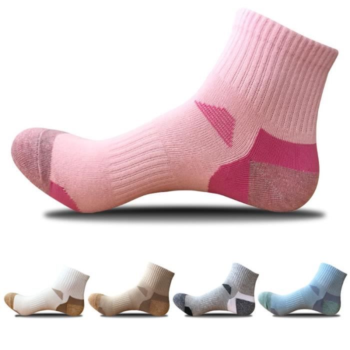Chaussettes Pour Femme Chaussettes De Sport Chaussettes En Coton Chaussettes D'alpinisme En Plein Air Chaussettes De Basket