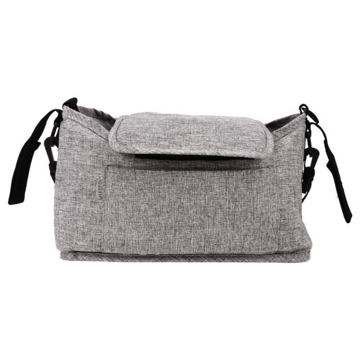 1 PC de sac de sangle Berceau Sac de rangement Poussette Organisateur Streinture de pack promenade - voyage promenade-voyage