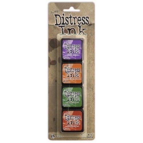 Set de 4 mini encreurs Distress Ink 'Ranger' N°15