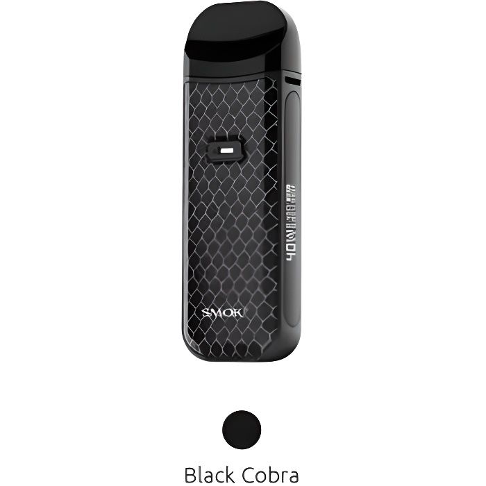 SMOK - Pod Nord 2 40W 1500mAh - Couleur:Black Cobra