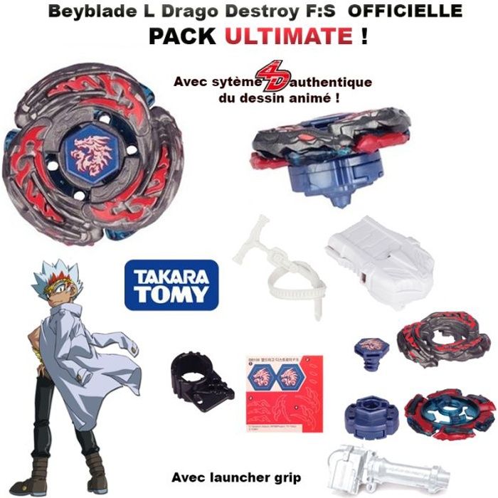 Coffret L Drago Destroy 4D Ultime et Launcher Grip