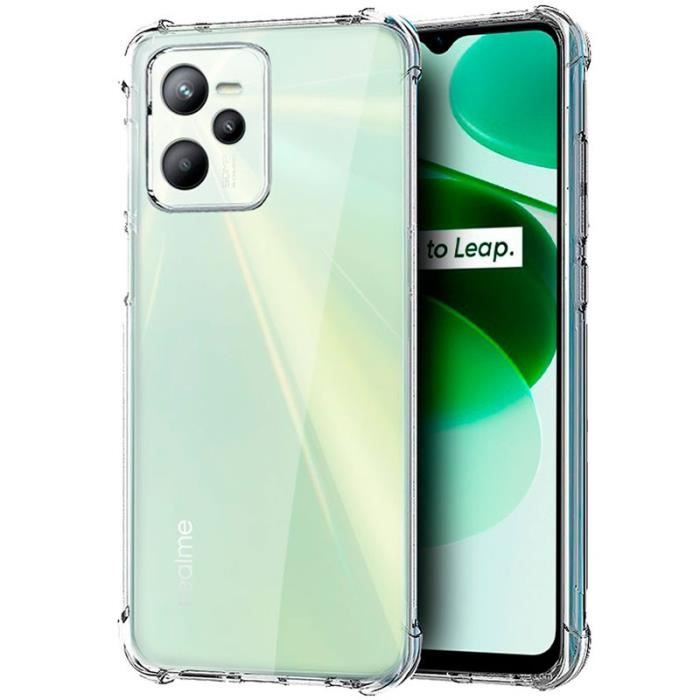 Coque Realme C35 - Housse Etui TPU Silicone Anti-choc Transparent