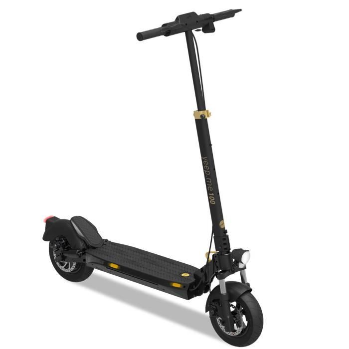 Trottinette électrique pliante yeep.me 100 mixte Adulte LA ROUTIERE Roue 10'' jusqu'à 50km d'autonomie