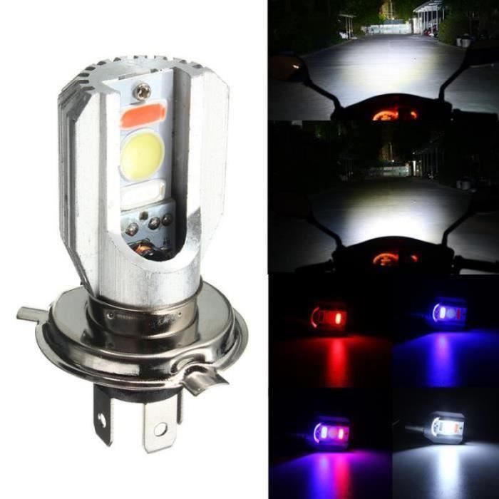 PC02782-H4 COB LED Hi-Lo Moto COB Hi-Lo Beam Headlight Lampe Phare Ampoule 12-24V 1200LM