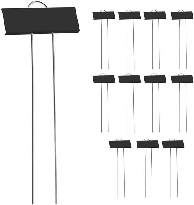 Lot 500 Étiquettes Jardin Colorées Plastique – 100 Par Couleur (Jaune, Bleu, Rose, Blanc, Vert)