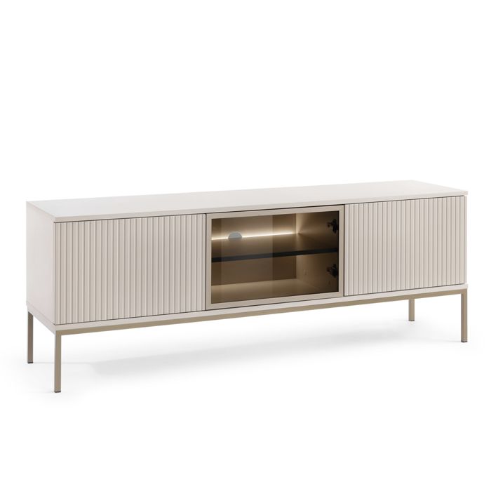 Laval TV154 – meuble TV cachemire largeur 154 cm hauteur 56 cm profondeur 39 cm Laval TV154 – meuble TV cachemire largeur 154 cm hauteur 56 cm profondeur 39 cm