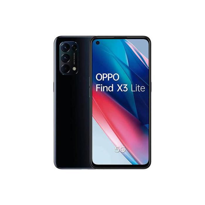 Oppo Find X3 Lite 128 Gb Noir - vue 3