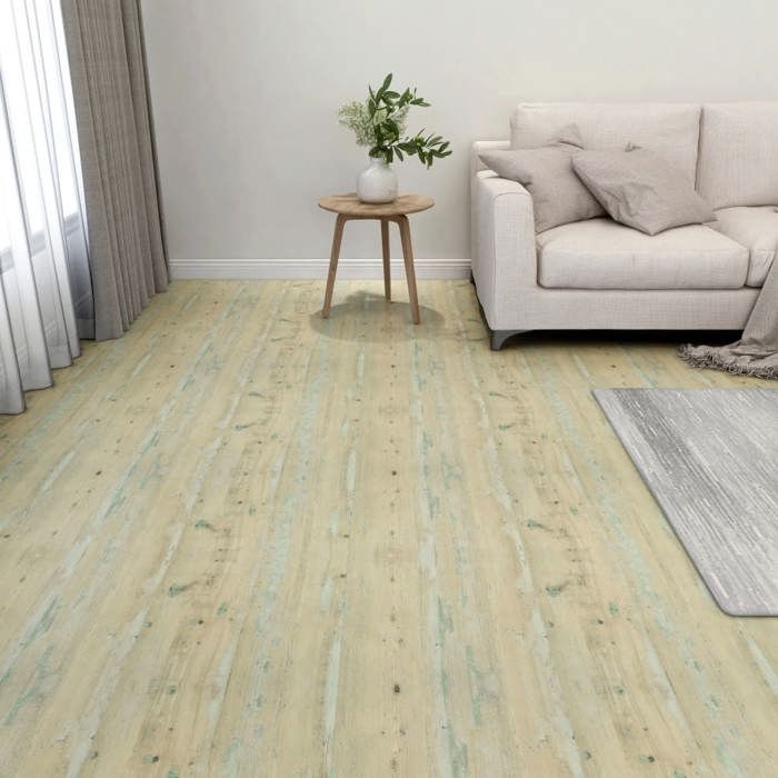 Dalles de plancher autoadhésives en PVC vidaXL 20 pièces 186 m² 305x305 cm Épaisseur 15 mm - vue 2