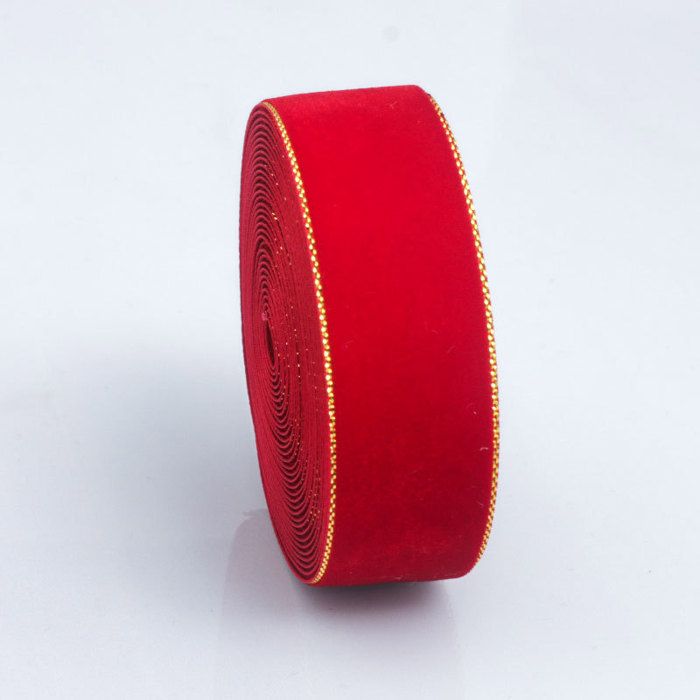 Ruban En Velours Vert Drak - Vintage Drak Green Avec Bobine Pour Emballage Cadeau, Décorations De Mariage, Emballage De Bouquet, Loisirs Créatifs