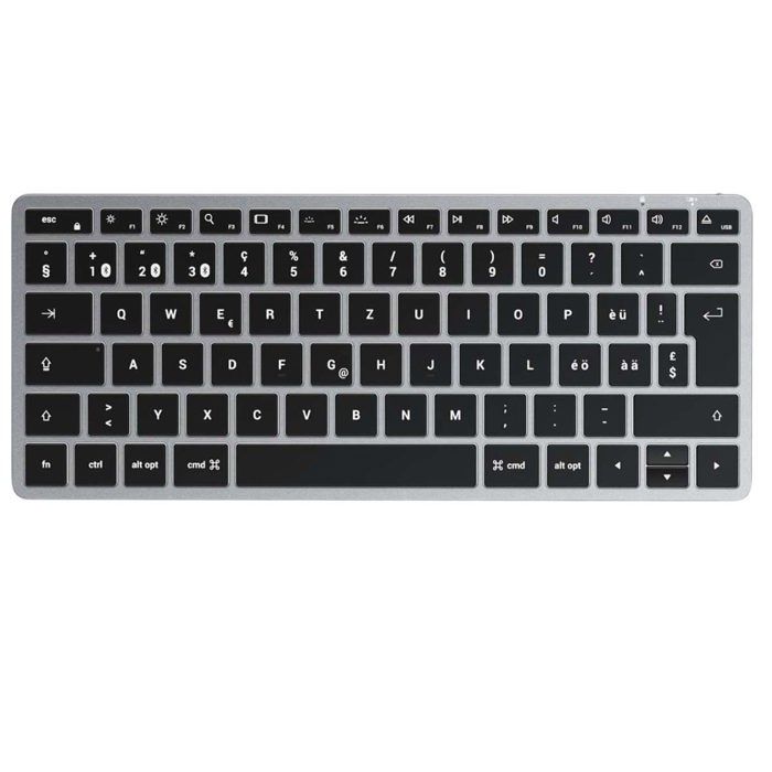 Clavier Satechi ST-BTSX1M – Slim X1 Bureau Bluetooth QWERTY Rétroéclairé - vue 7