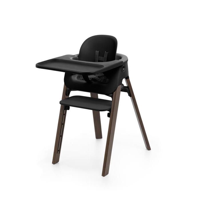 STOKKE - Chaise haute Steps Black/Warm Brown STOKKE - Chaise haute Steps Black/Warm Brown
