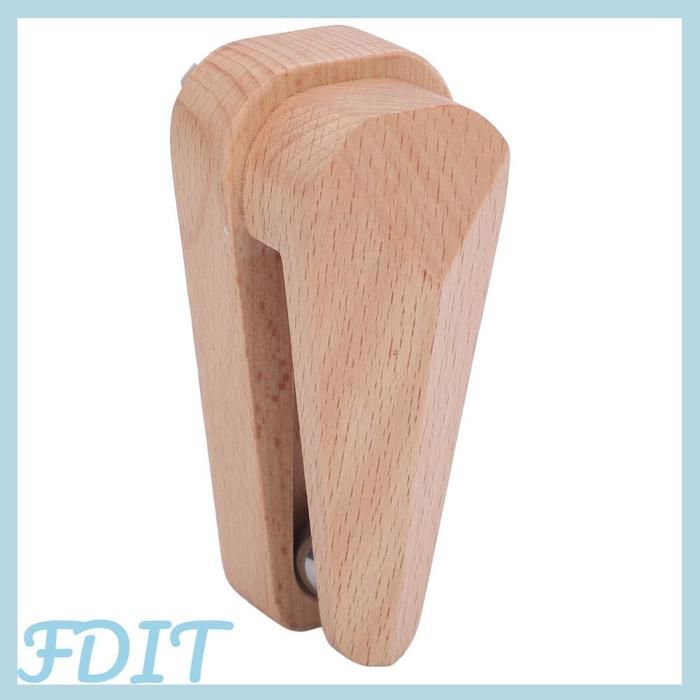 Pince à serviettes en bois massif porte-serviettes adhésif Vintage porte-serviettes mural en bois pour salle de bain cuisine
