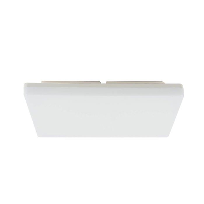 Plafonnier ampoules LED - PRIOS - lampe de plafond - - 33 x 33 x 5 cm - blanc Plafonnier ampoules LED - PRIOS - lampe de plafond - - 33 x 33 x 5 cm - blanc