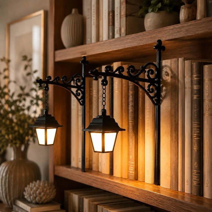 Lampe Pour Livre Lanterne De Bibliothèque Vintage Pour Bibliothèque Bibliothèques Décorative Lampe Livre Lecture Lumière Pour Li
