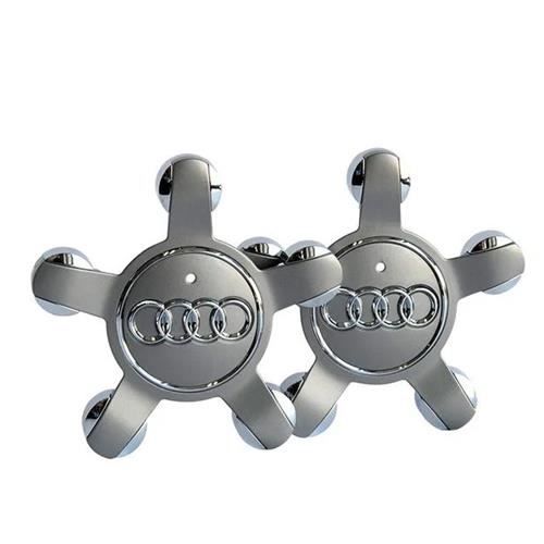 lot de 4 pièces x 60 mm par Goodealshop Logos/Cache-moyeux/Capuchons de roue pour Audi lot de 4 pièces x 60 mm par Goodealshop Logos/Cache-moyeux/Capuchons de roue pour Audi