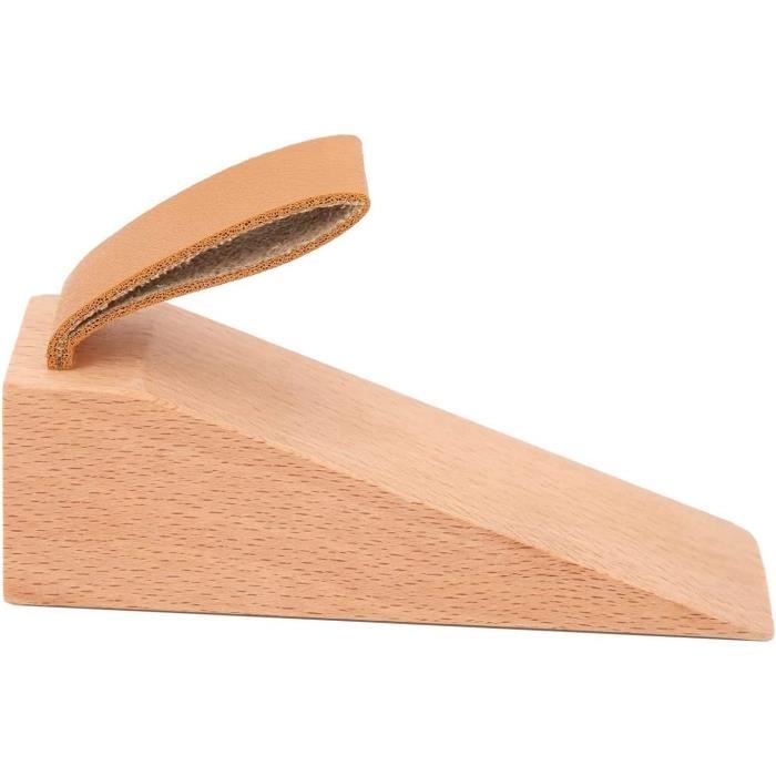 Tolux Lot De 10 Cales En Bois Massif Hêtre – 90x30x25 Mm, Cales De Nivellement Et Montage, Butées Porte, Outil Bricolage Solide Et Durable