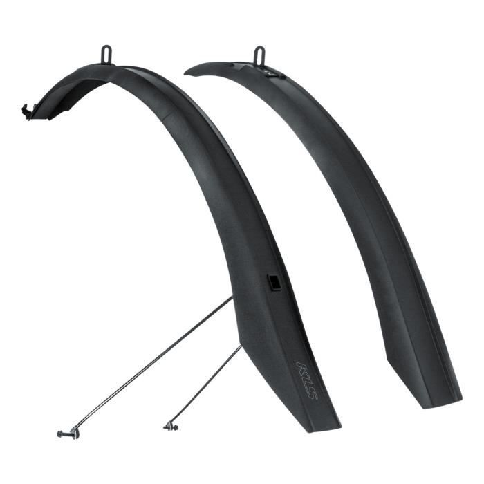 Garde-boue VTT Kellys KLS Wet - noir - 27,5/29 - Montage simple - Stabilité accrue - Compatible freins à disque
