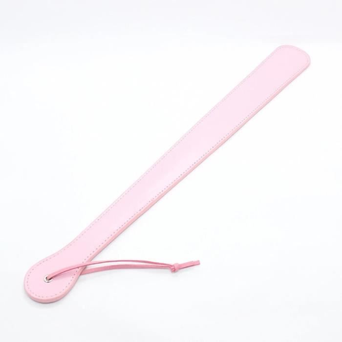 Cravache D’équitation En Cuir Sduxion – 45,7 Cm, Largeur 6,3 Cm, Surface De Frappe 17,8 Cm, Dragonne Incluse