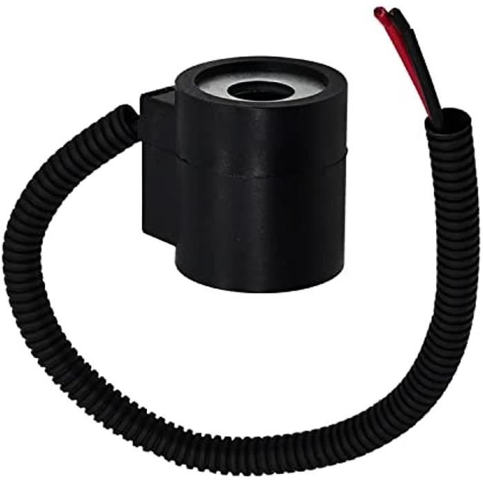 Bobine électrovanne 12V DC 6302012 - Compatible HydraForce Série 08 80 88 98 - Diamètre Trou 1.27 Cm - Pour Systèmes Hydrauliques - 10