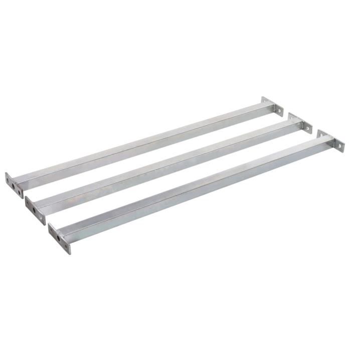 Barres de fenêtre réglables de sécurité 3 pcs 710-1200 mm