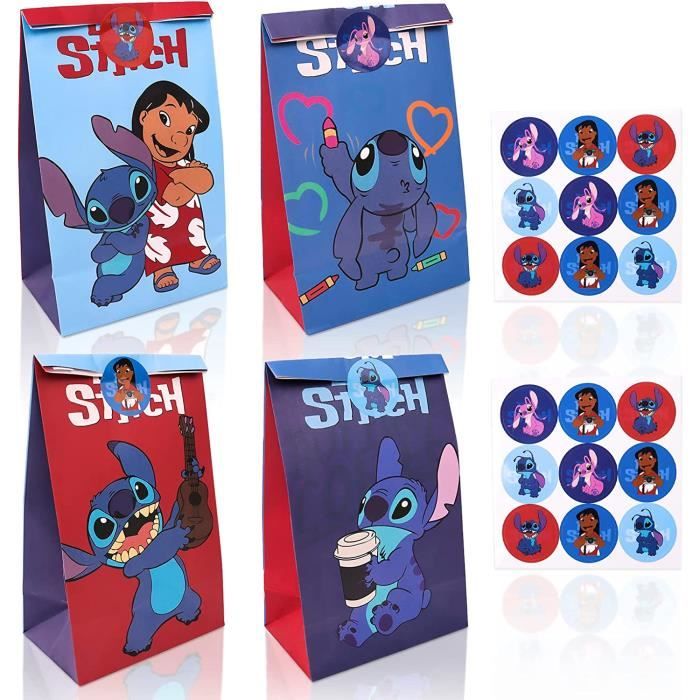 Lilo & Stitch Sacs Cadeaux pour Enfants,Sacs Cadeaux de Bonbons