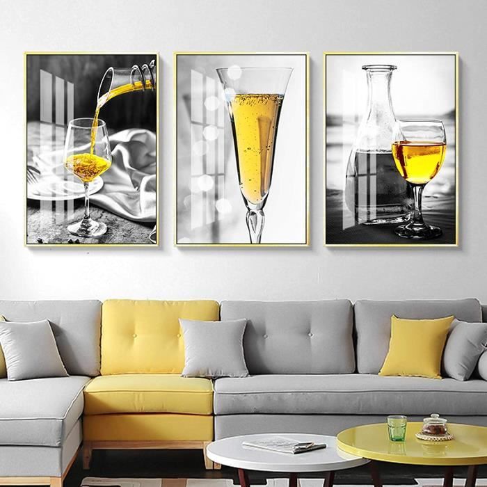 Affiche Française Vintage 'Liqueur Victorienne Dans La Lune' - Décoration Murale Art Déco